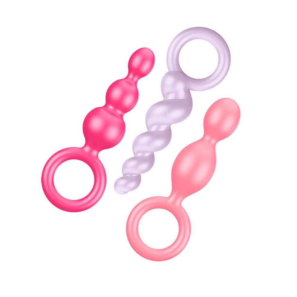 Satisfyer Booty Call Set Of 3 Multicolour Anal Plugs