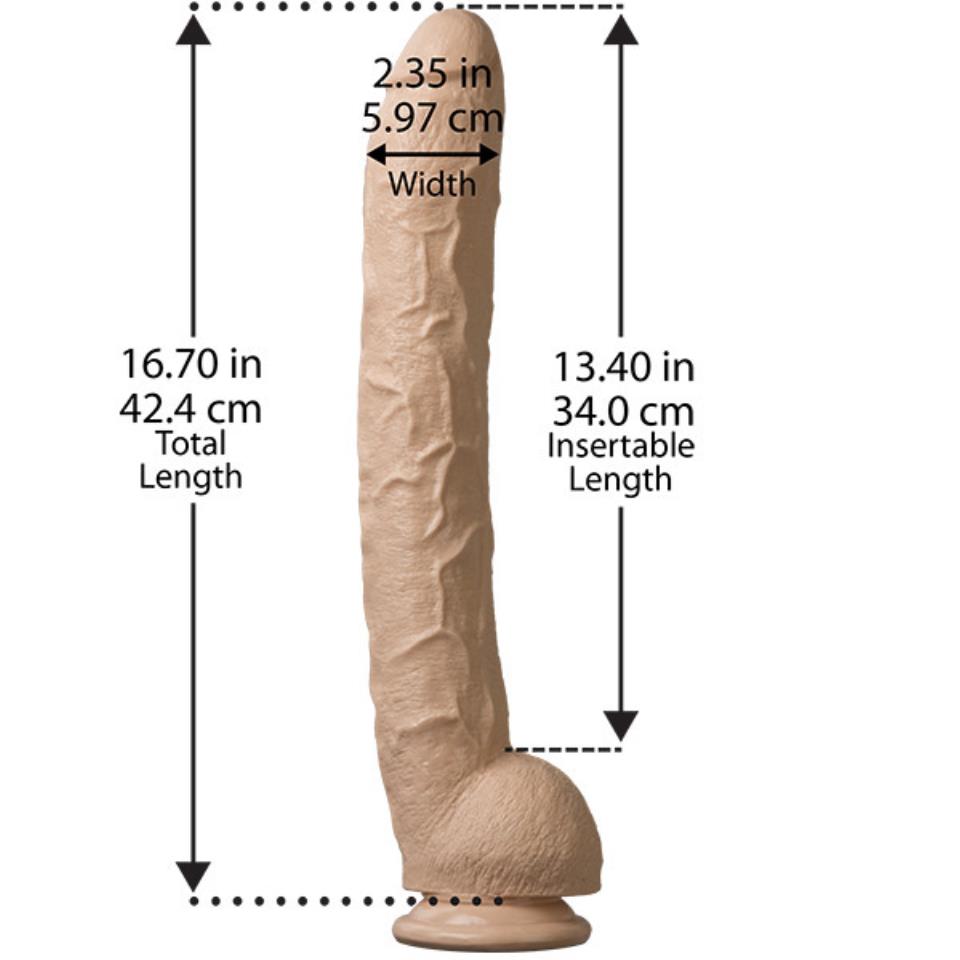 Dick Rambone Gigantic 15 Inch Dildo