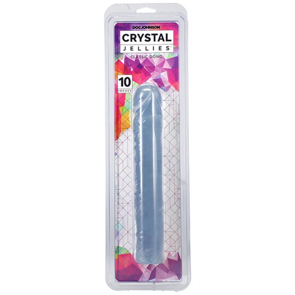 Crystal Jellies 10 Inch Dong Clear