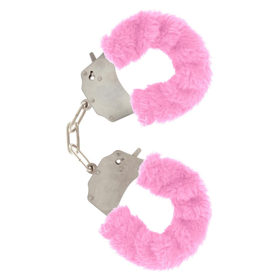 ToyJoy Furry Fun Wrist Cuffs Pink