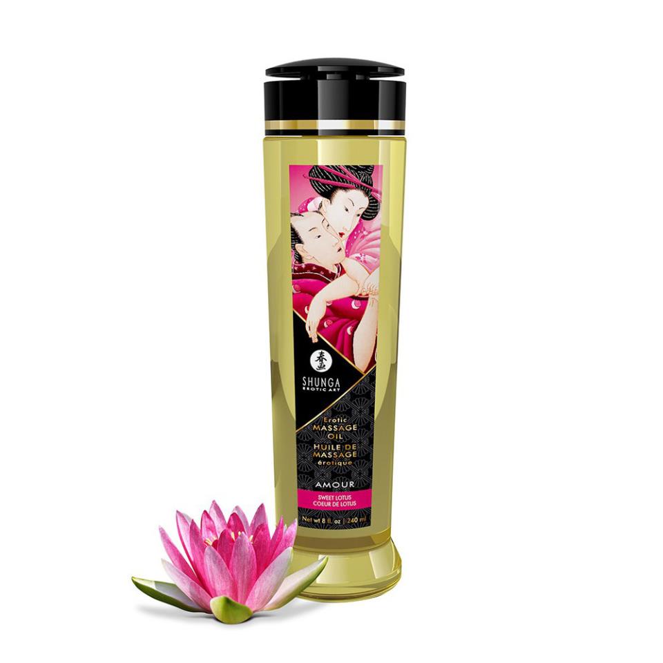 Shunga Massage Oil Amour Sweet Lotus 240ml