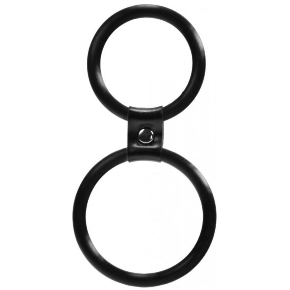 Dual Rings  Shaft And Balls Ring