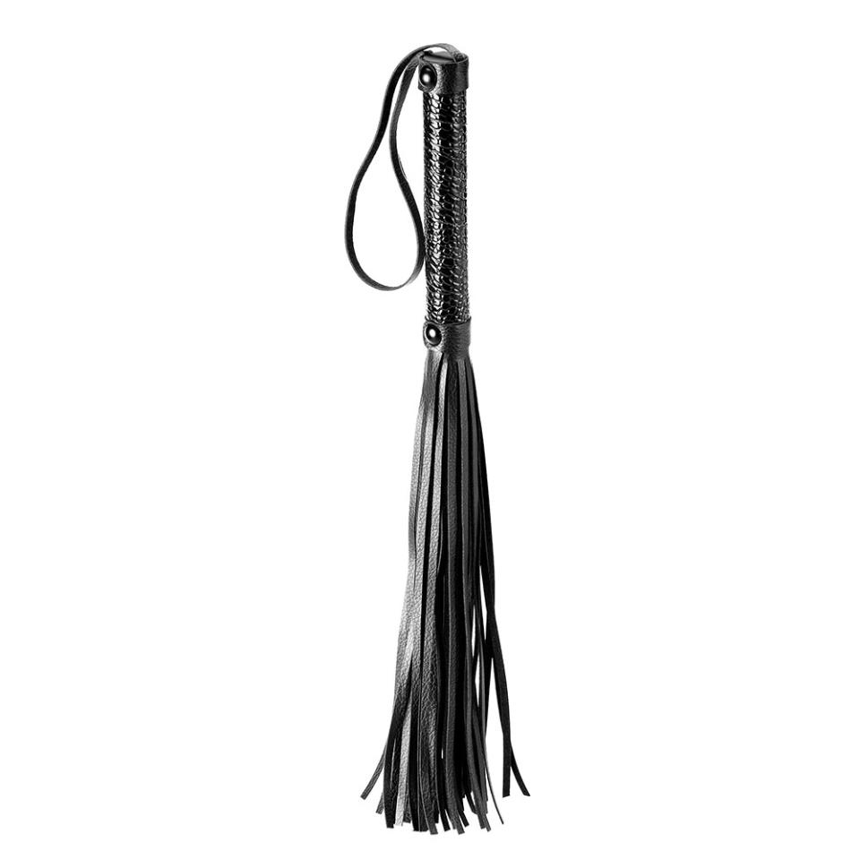 Blaze Luxury Fetish Whip Black