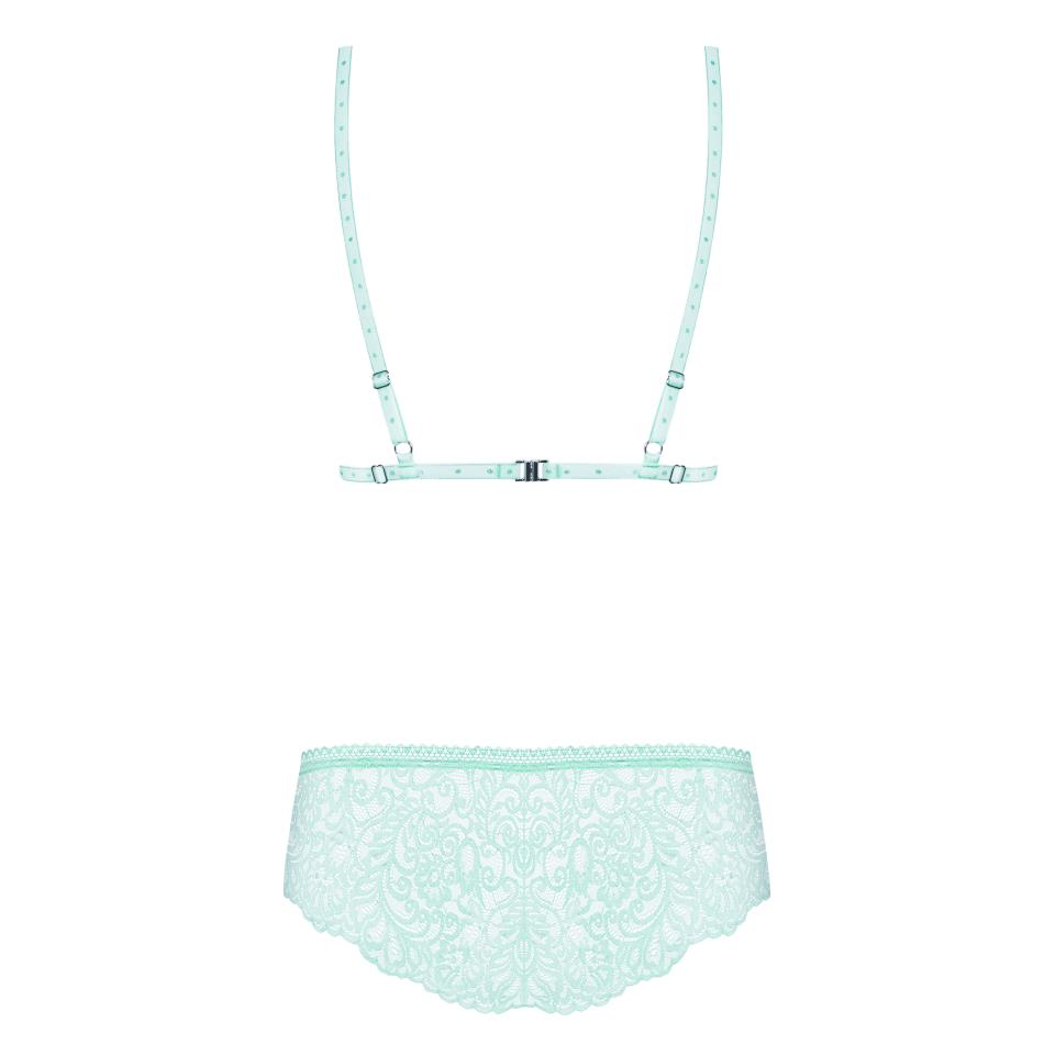 Obsessive Delicanta Set Mint Bra And Panties