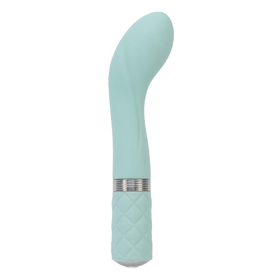 Pillow Talk Sassy GSpot Rechargeable Vibrator Teal