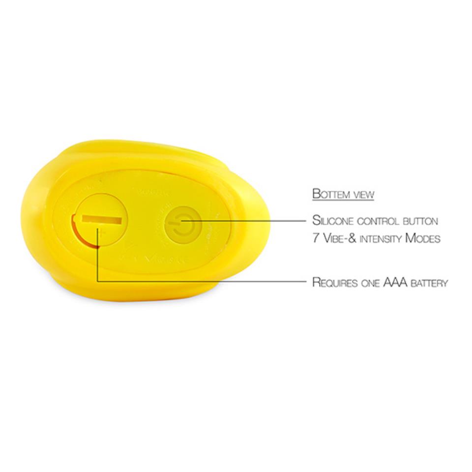 I Rub My Duckie 2.0 Classic Massager Yellow