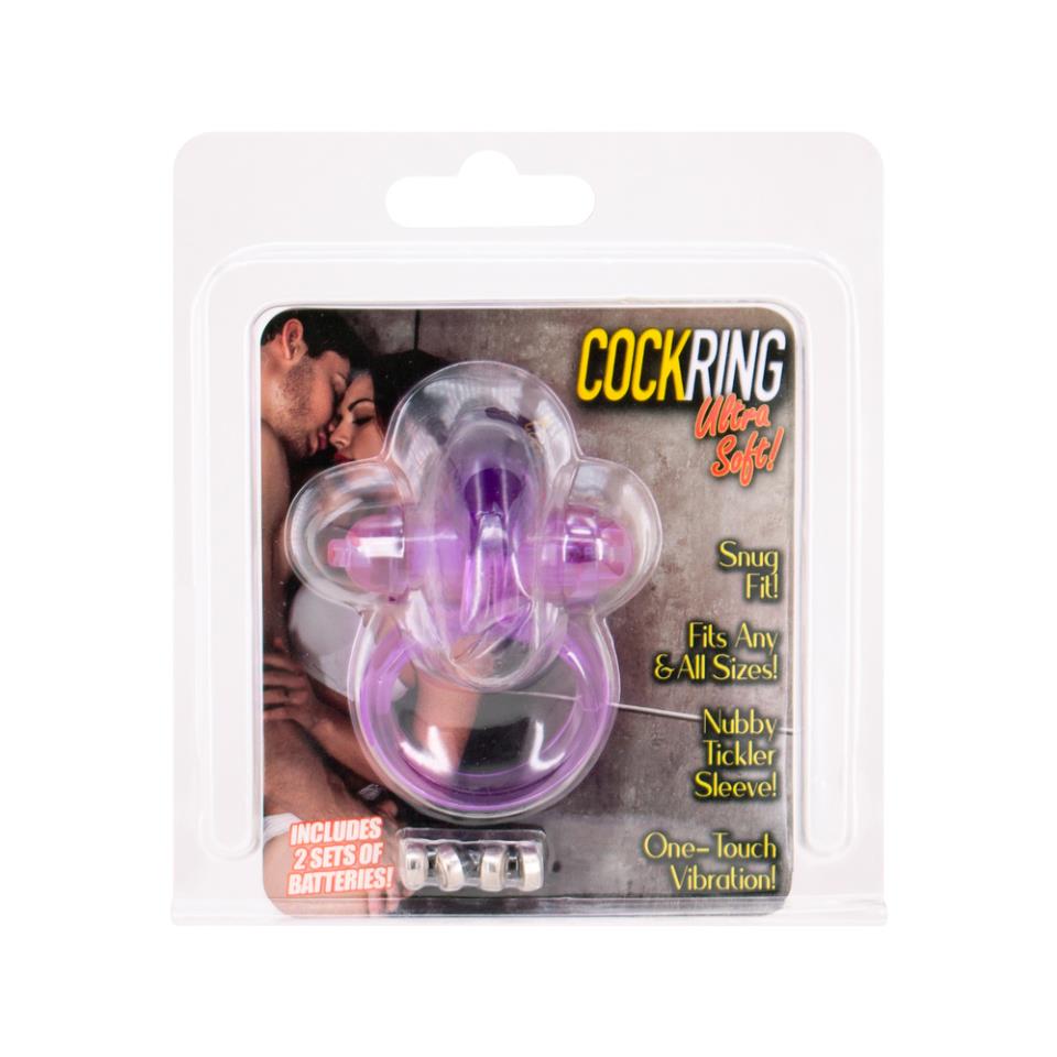 Rabbit Ultra Soft Vibrating Cockring