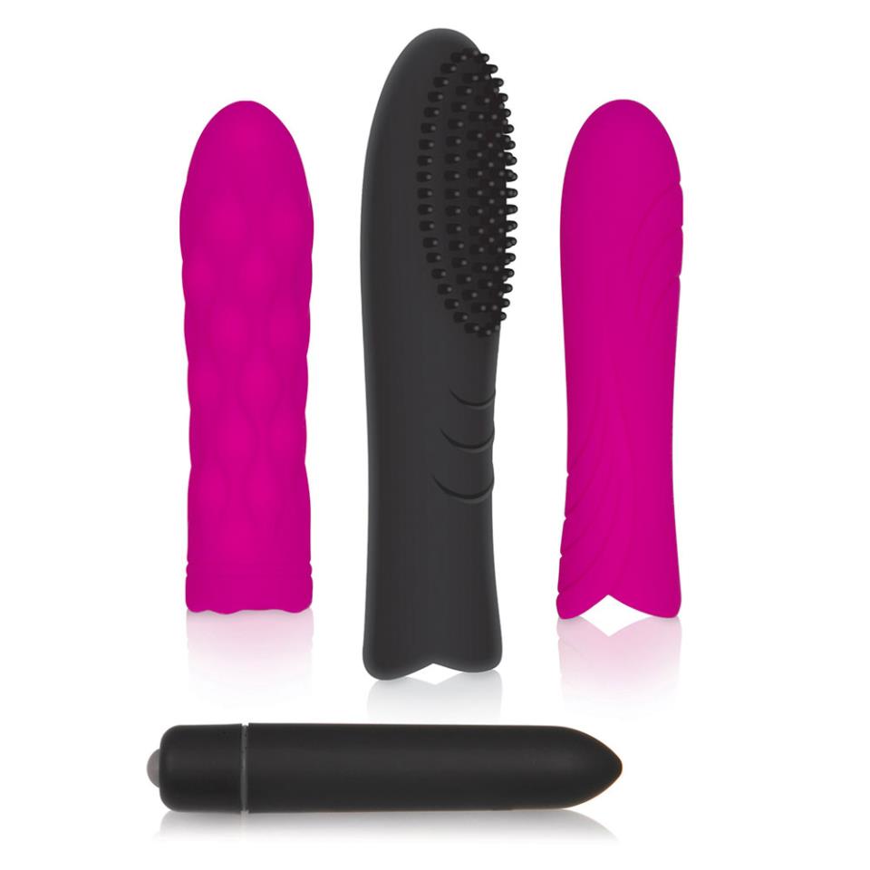 Evolved Trio Pleasure Sleeve Kit With Bullet