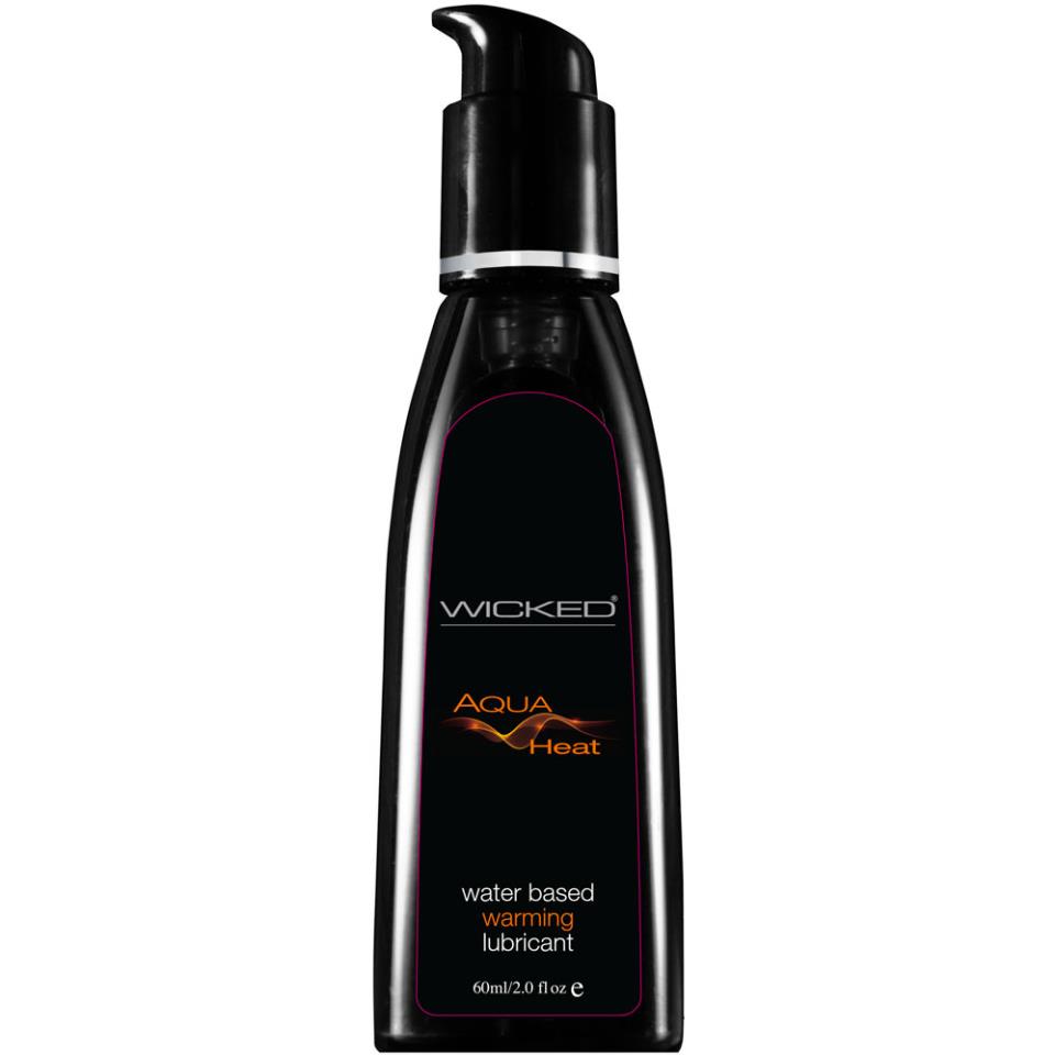 Wicked Aqua Heat Waterbased Warming Lubricant 60mls