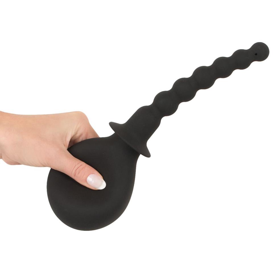 Black Velvet Douche With Four Attachments