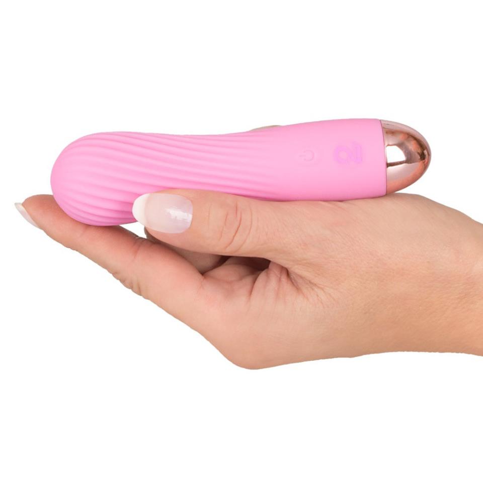 Cuties Silk Touch Rechargeable Mini Vibrator Pink