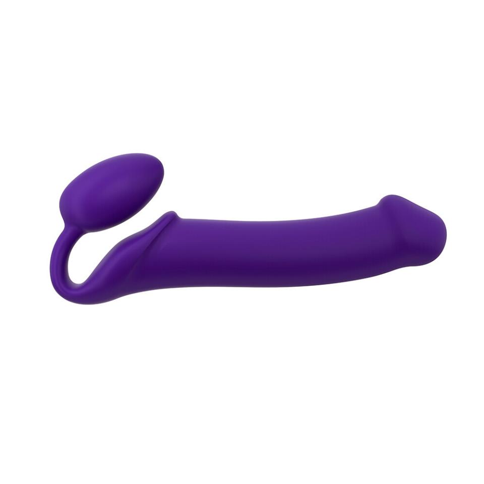 Strap On Me Silicone Bendable Strapless Strap On Medium Purple