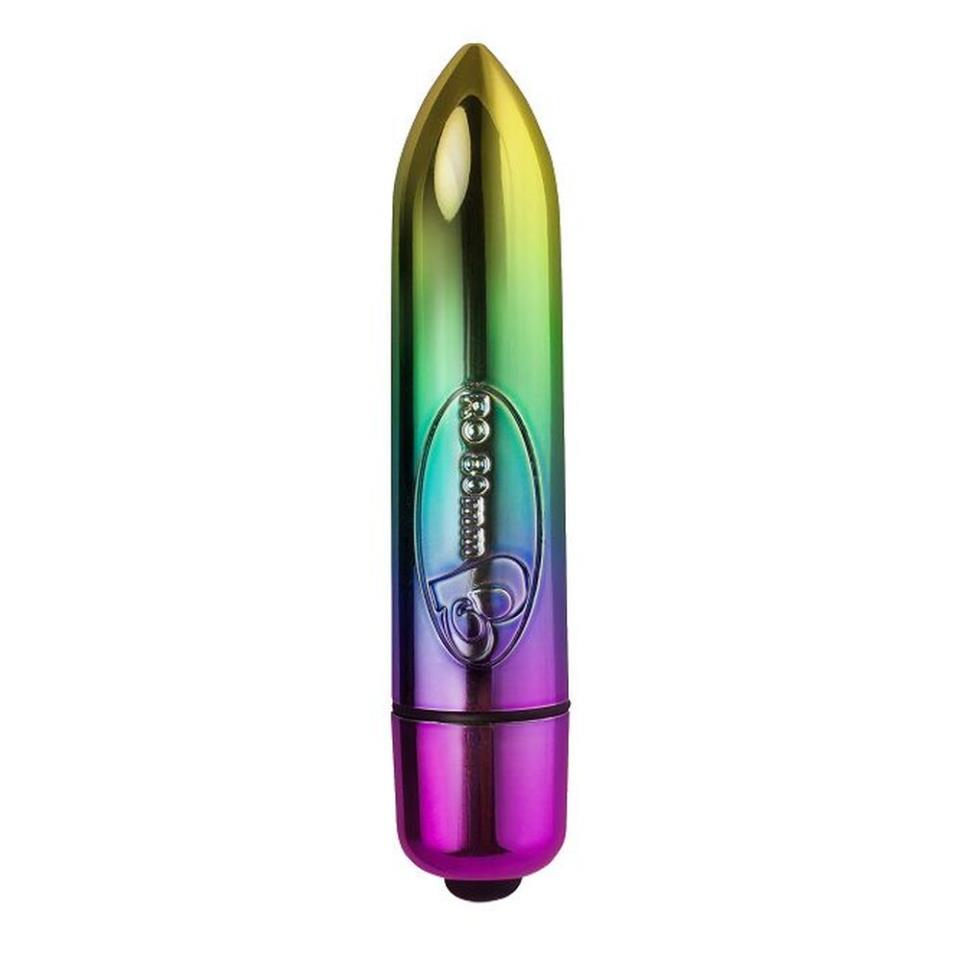 Rocks Off 80mm Rainbow Bullet Vibrator