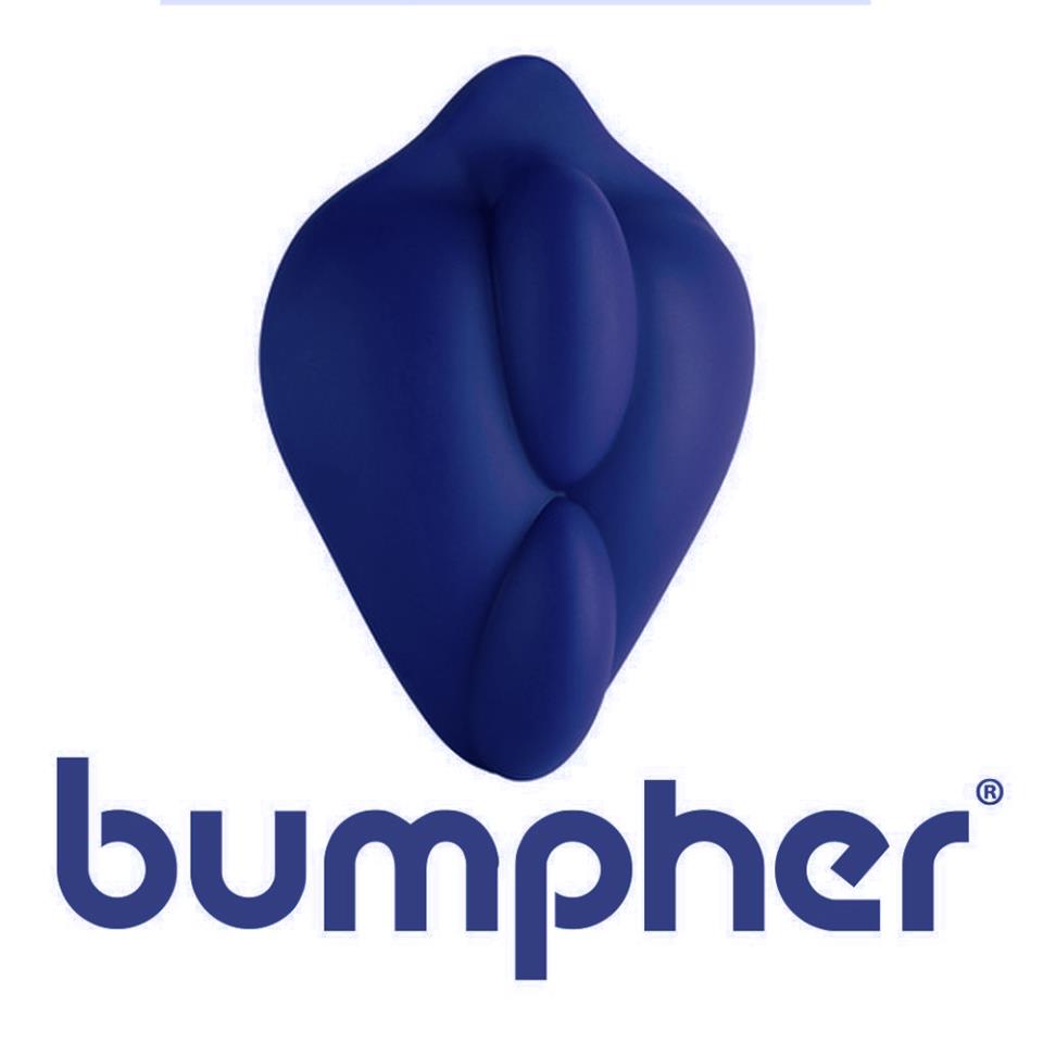 bumpher Dildo Base Stimulation Cushion Blue