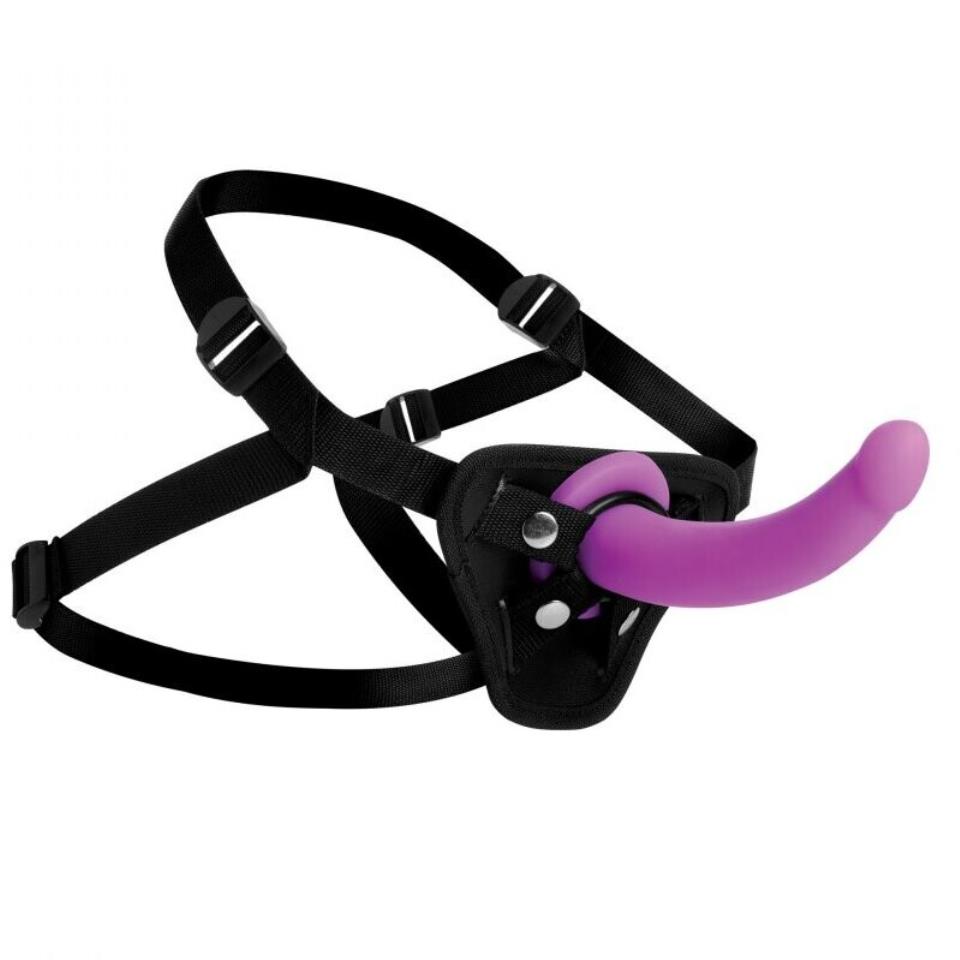 XR Navigator U Strap On GSpot Dildo and Harness