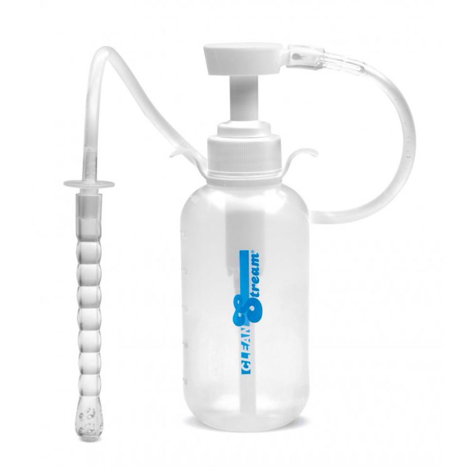 Clean Stream Pump Action Enema Bottle With Nozzle