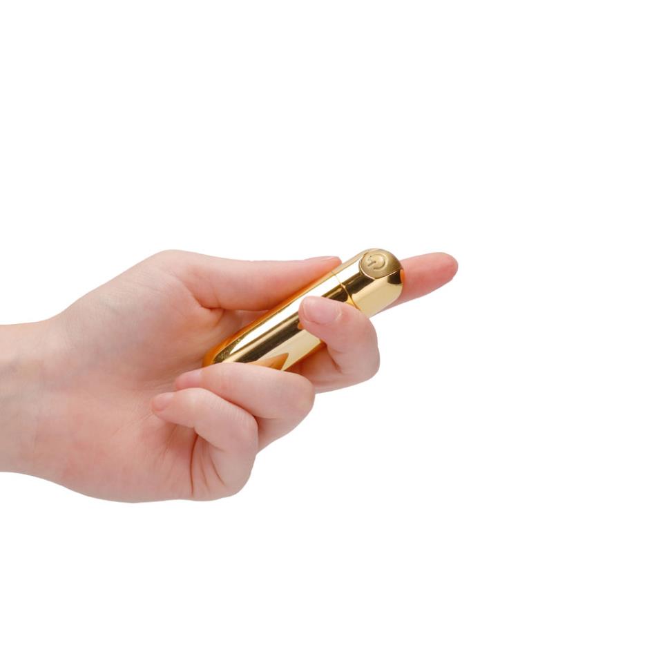 10 speed Rechargeable Bullet Gold