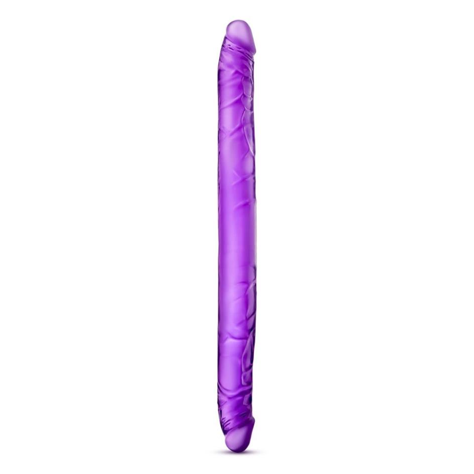 B Yours 16 Inch Purple Double Dildo