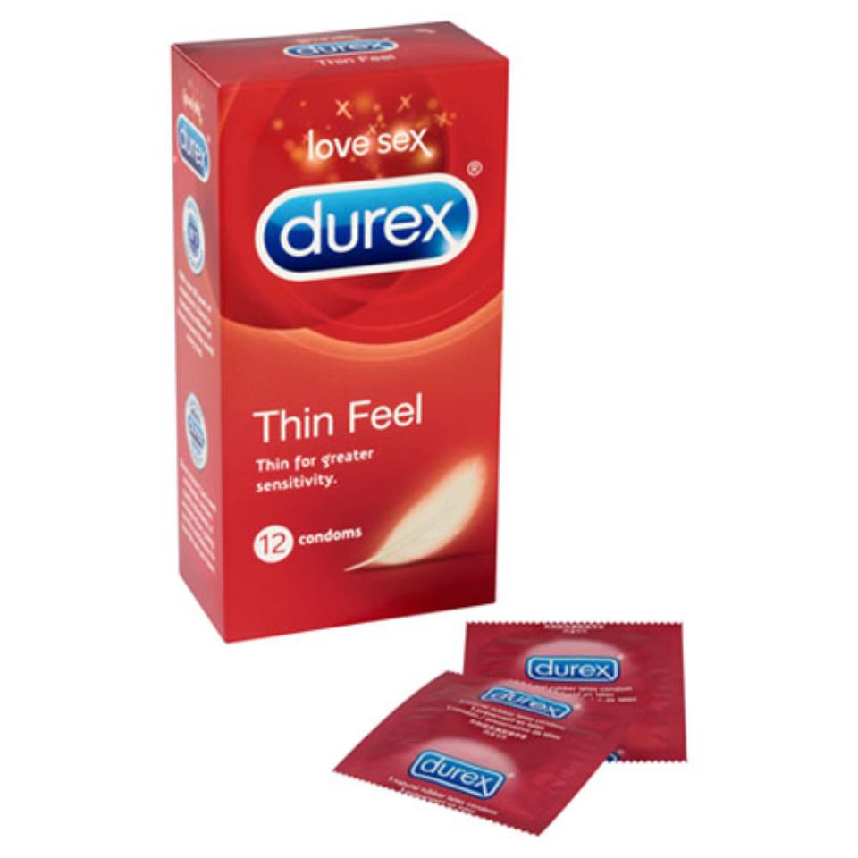 Durex Thin Feel Condoms 12 Pack