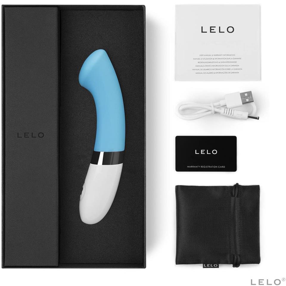 Lelo Gigi 2 Turquoise Blue G Spot Vibrator