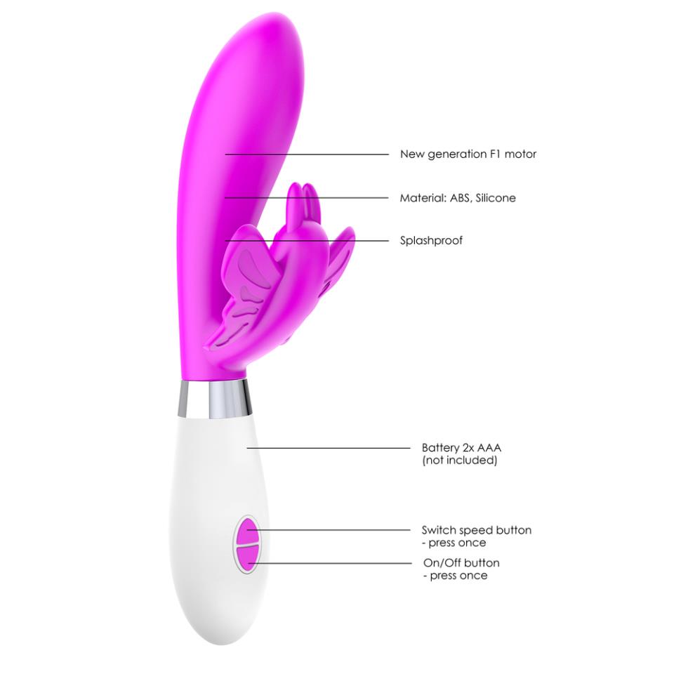 Luminous Alexios Ultra Soft Clit Stim Vibe Fuchsia