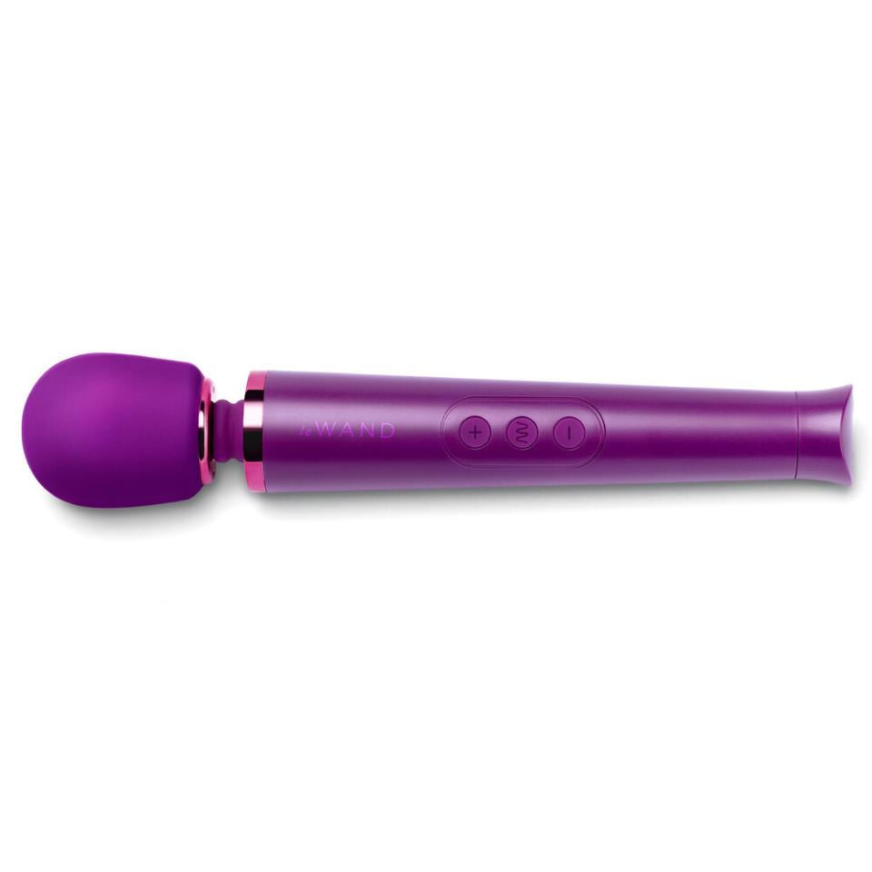 Le Wand Petite Rechargeable Vibrating Massager Dark Cherry