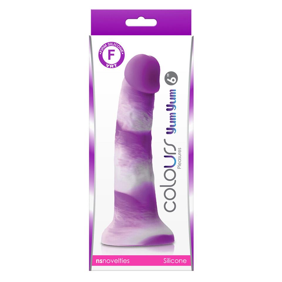 Colours Yum Yum 6 Inch Dildo Purple