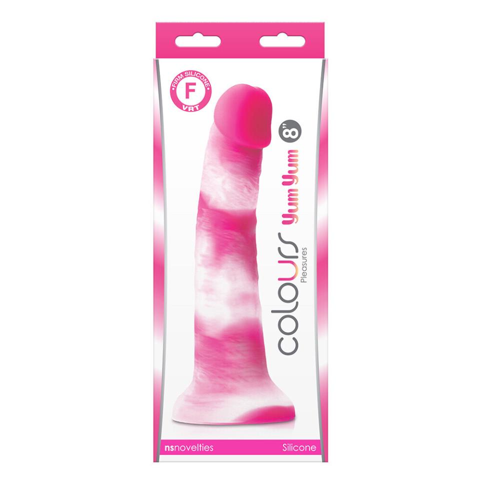 Colours Yum Yum 8 Inch Dildo Pink