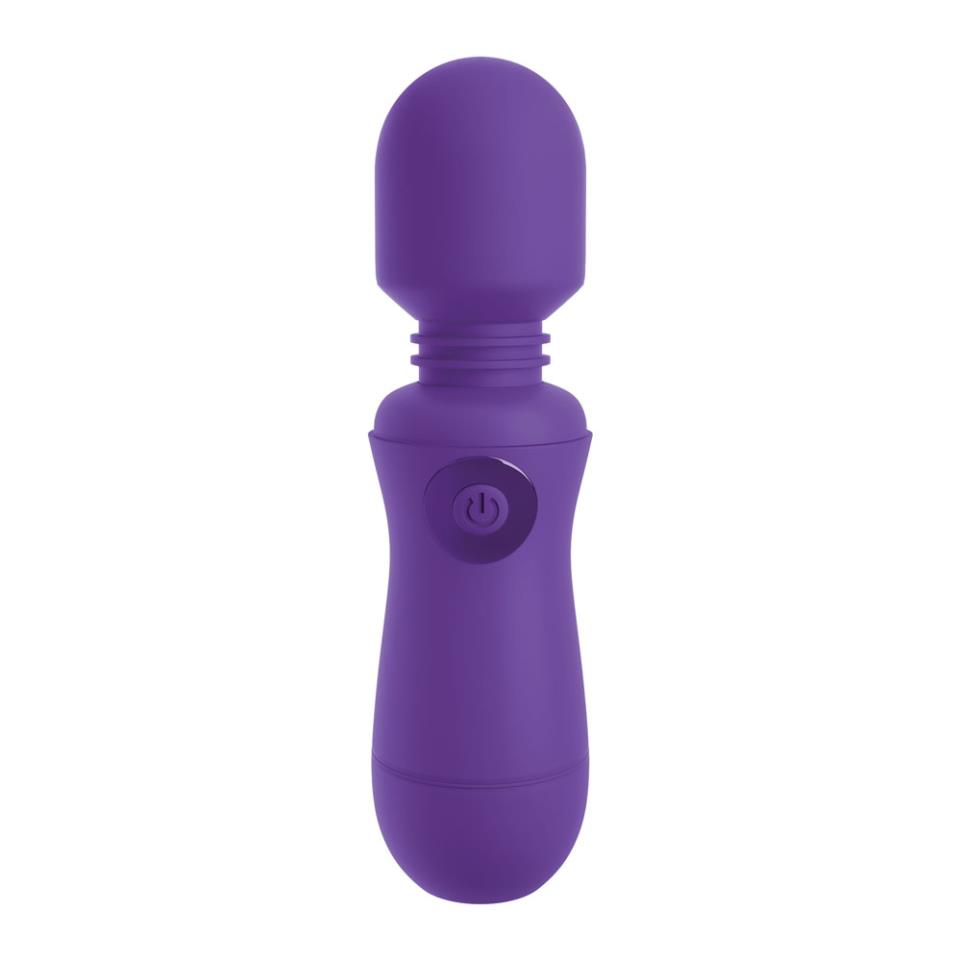 OMG Silicone Rechargeable Wand Purple