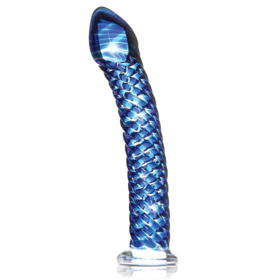 Icicles 29 Hand Blown Glass Massager