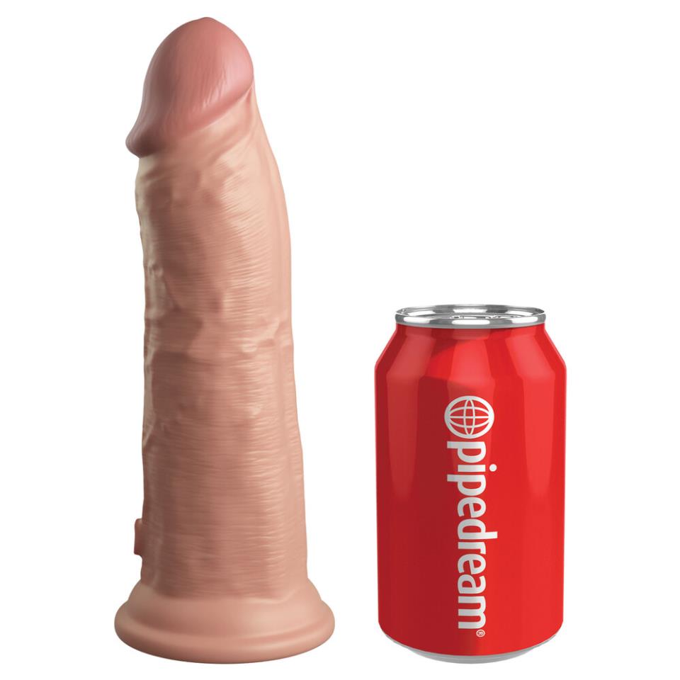 King Cock Elite 8 Inch Dual Density Cock Flesh Pink