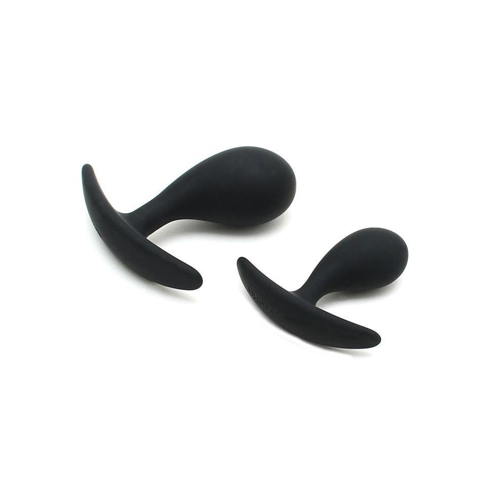 Copenhagen Black Duo Anal Plug Set