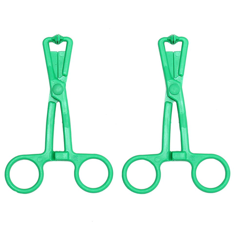 Green Scissor Nipple Clamps With Metal Chain