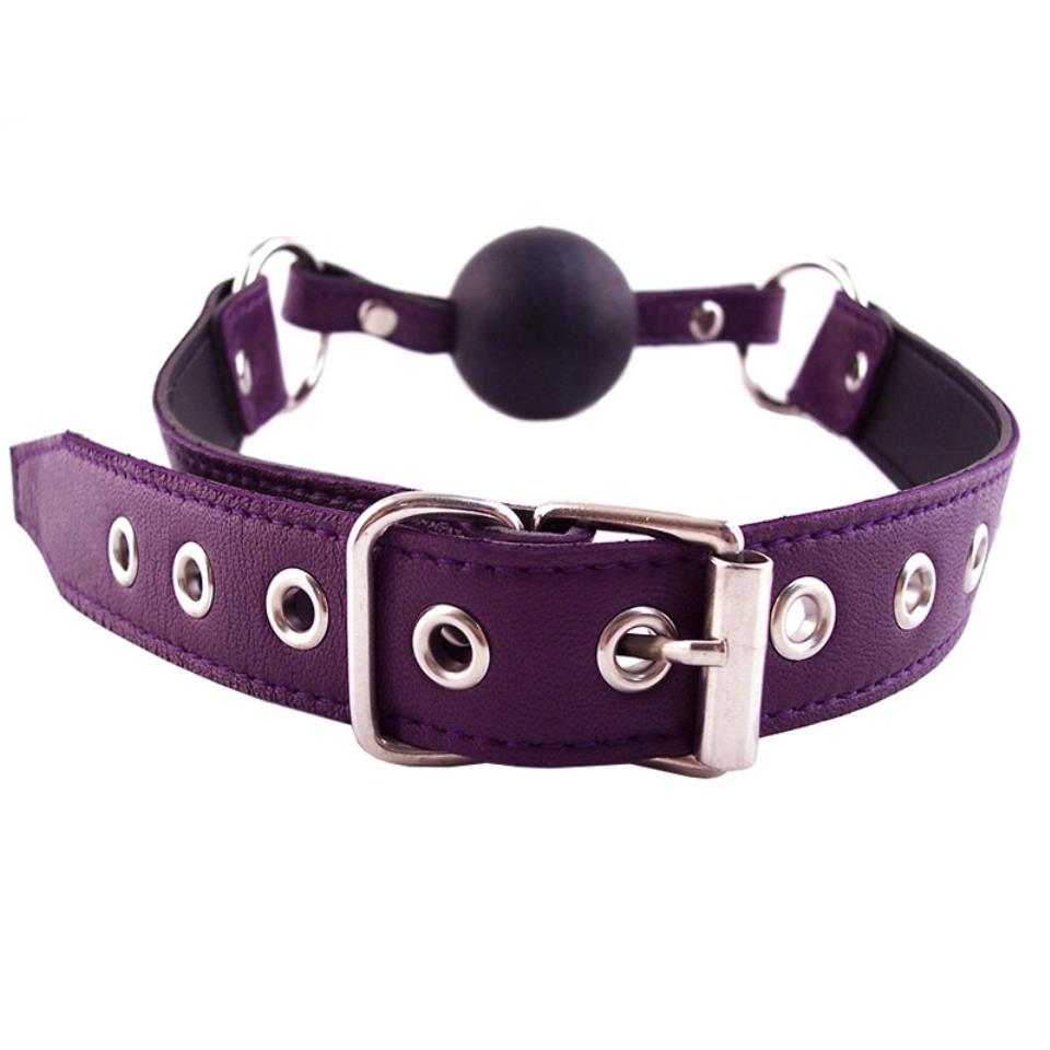 Rouge Garments Ball Gag Purple