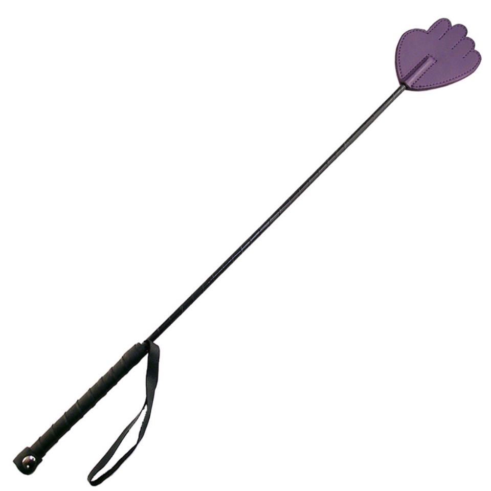 Rouge Garments Hand Riding Crop Purple