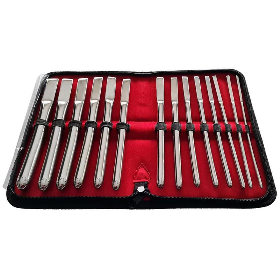 Rouge Garments Hegar 14 Piece Uterine Dilator Set