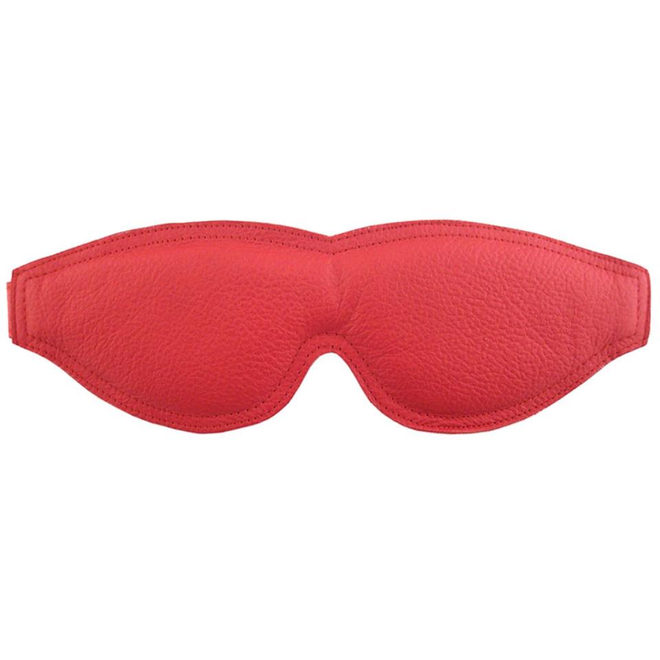 Rouge Garments Large Red Padded Blindfold