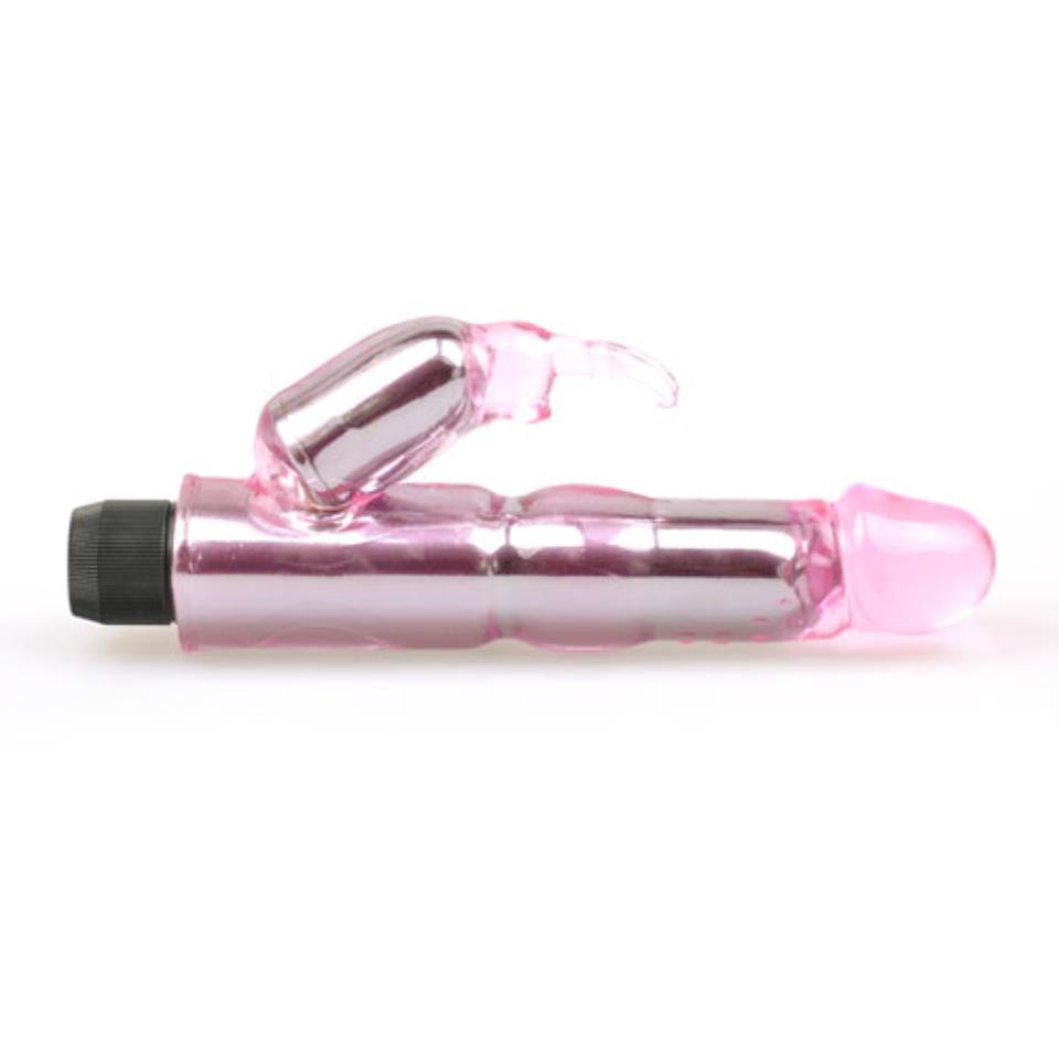 Waves Of Pleasure Crystal Pink Rabbit Vibrator