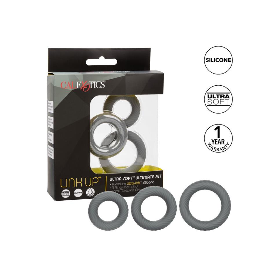 Link Up Ultra Soft Ultimate Cock Ring Set