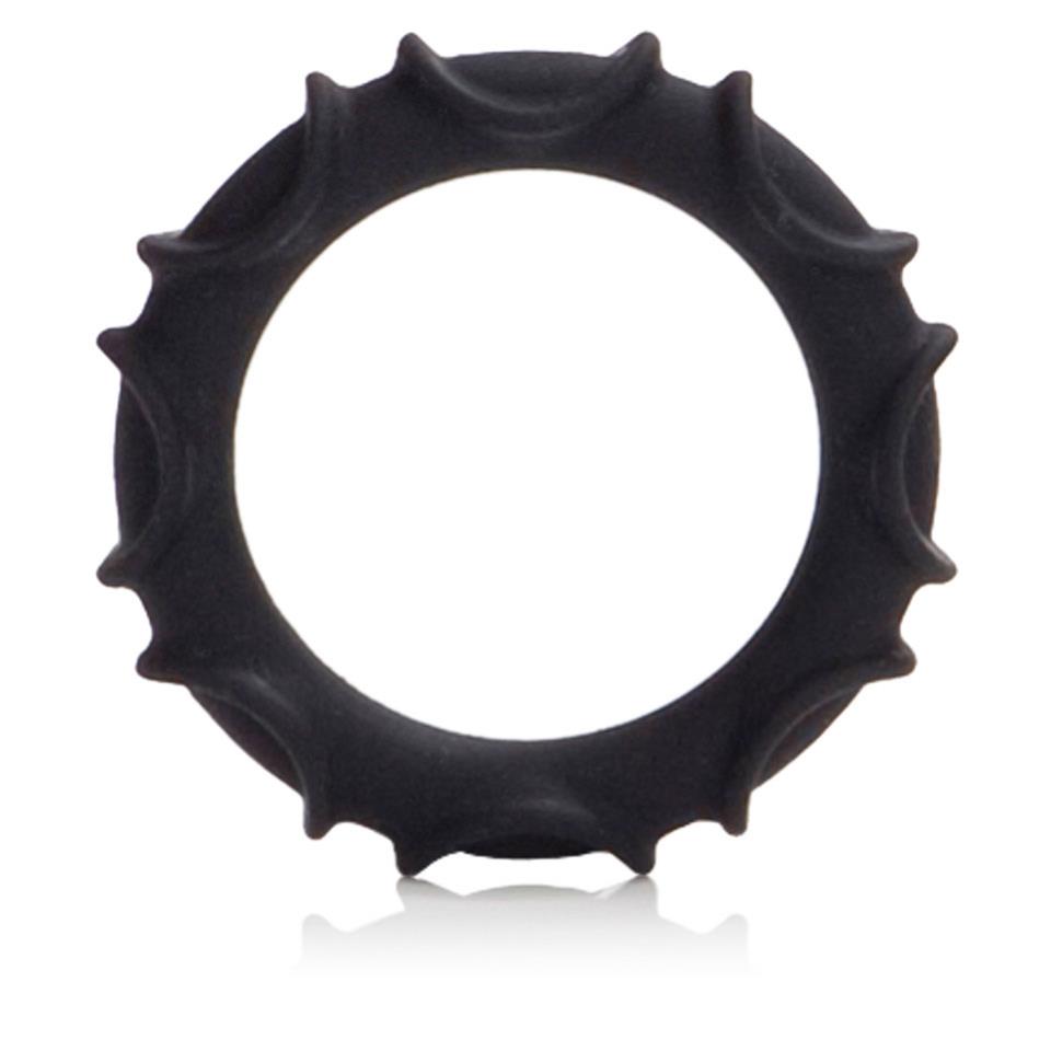 Atlas Silicone Cock Ring Black