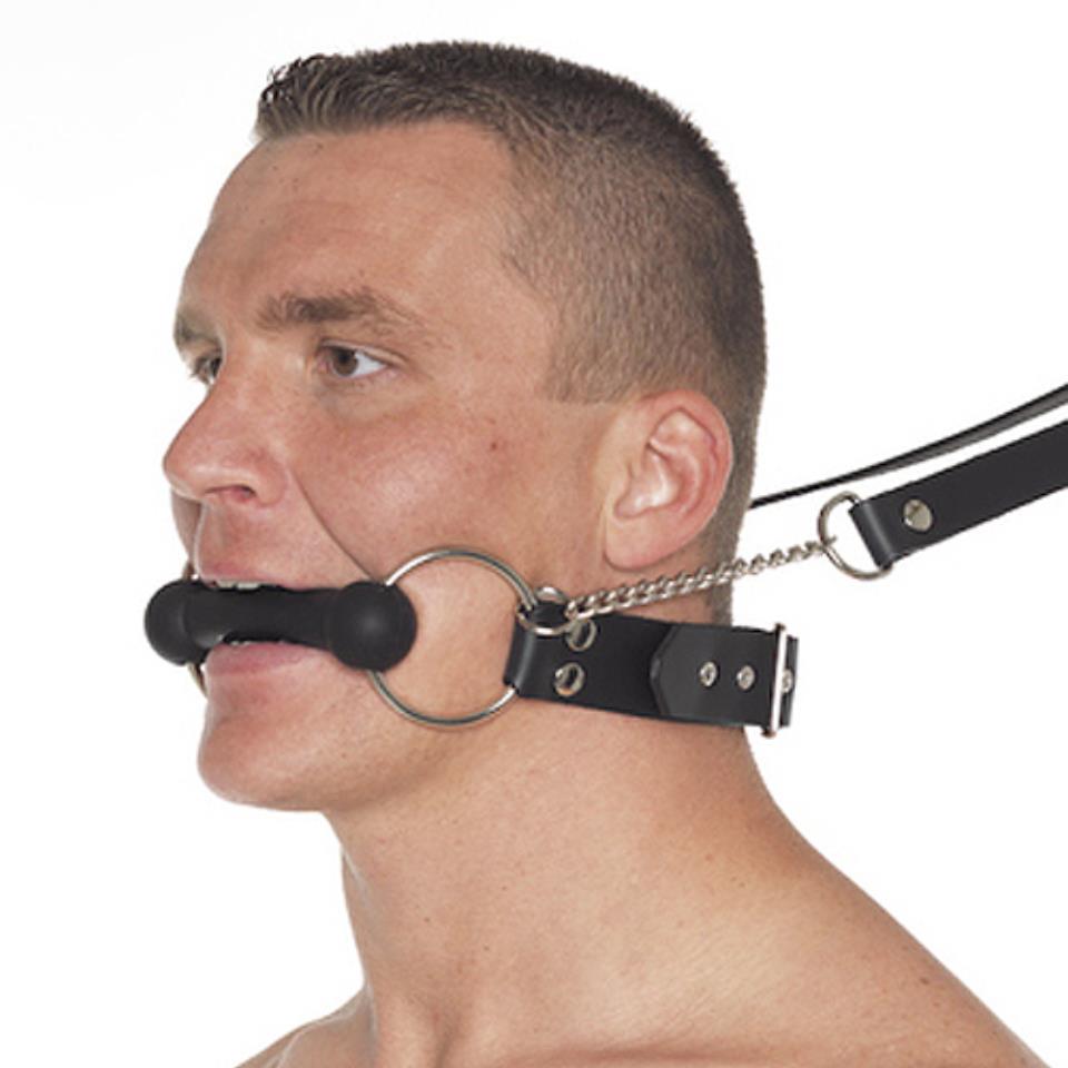 Leather Horse Bit Gag And Reins